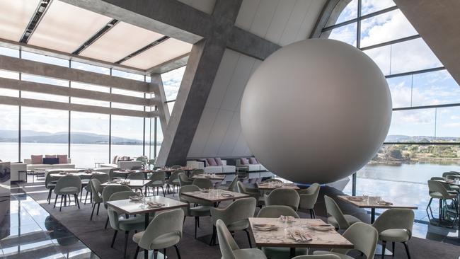 Faro Tapas restaurant within the Pharos wing at Mona. Pic: JESSE HUNNIFORD