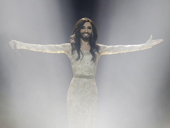 It ain’t over til’ the bearded lady sings ... Austria’s Conchita Wurst is a favourite to take out the competition.