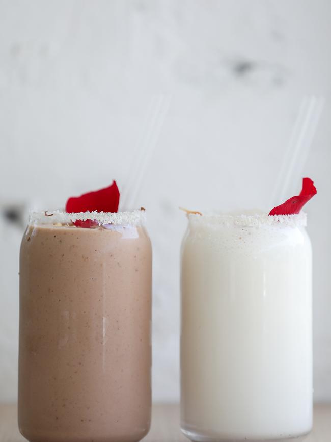 The Snickers smoothie is naughty, but nice. Picture: Christian Rocchi