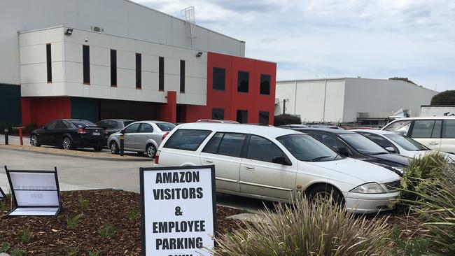 Amazon has established a warehouse in Dandenong, Victoria. Picture: Eli Greenblat/The Australian