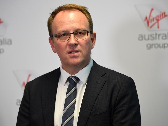 Virgin Australia Group administrator Vaughan Strawbridge of Deloitte.