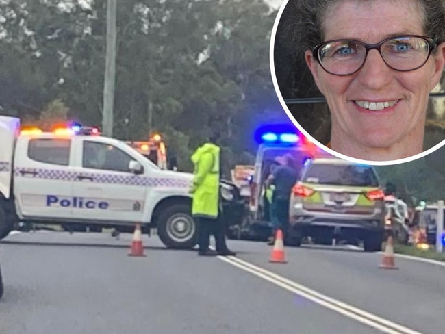 A 42-year-old woman has been charged over the fatal 2022 Imbil crash which killed Kathleen Dennis (pictured) and left her 17-year-old son in a critical condition.