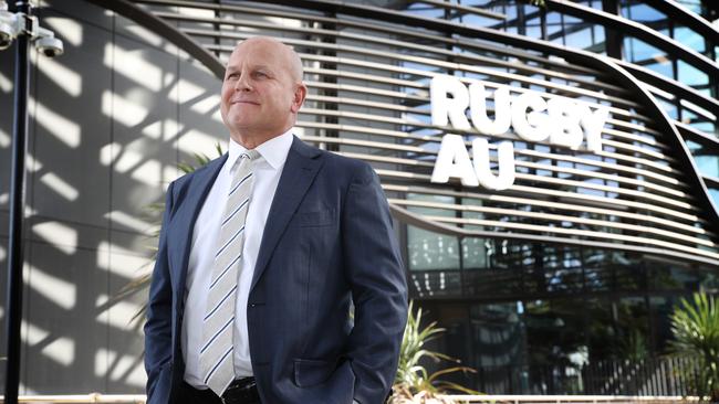 Rugby Australia interim CEO Rob Clarke. Picture: Richard Dobson