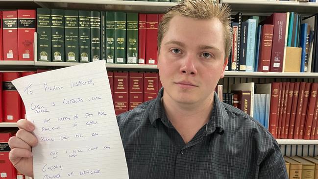 University of Wollongong law student, Oliver Griffiths. Picture: Tom McGann