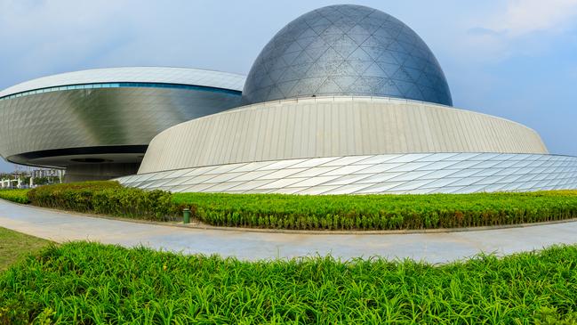 There is also the Shanghai Astronomy Museum, a stunning building which features the world’s largest planetarium. Photo: istock