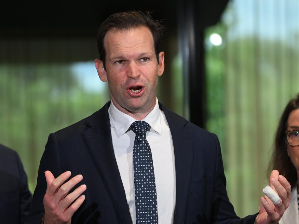 Matt Canavan was told Mr O’Brien had agreed to accompany him on the show out of courtesy but bailed 20 minutes before the segment was to air. Picture: Dan Peled NewsWire