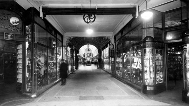 The Royal Arcade in 1934.