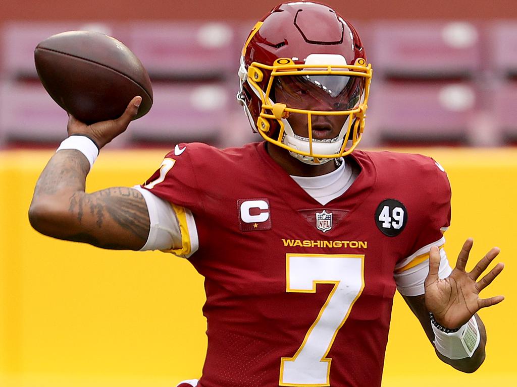 Dwayne Haskins was selected No. 15 overall by Washington in the 2019 NFL Draft. Picture: Getty Images