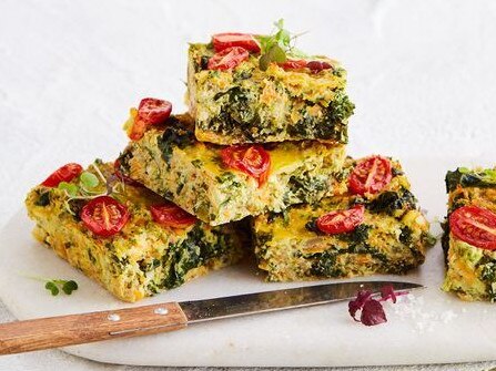 Try this zucchini superfood slice.