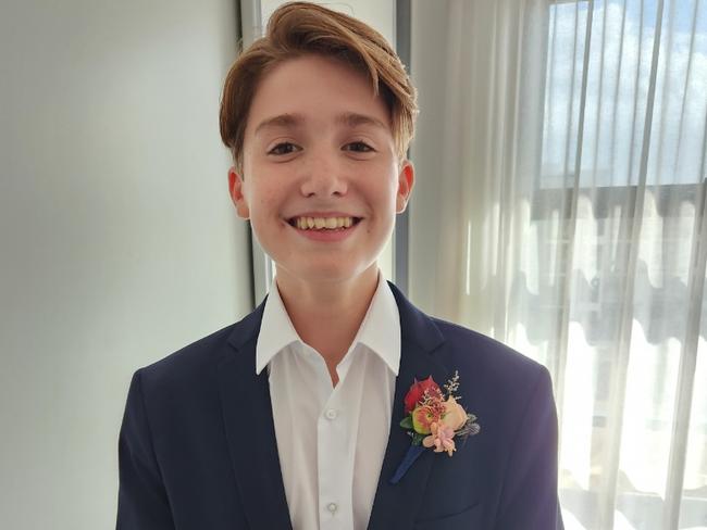South Australian, William Pfeiffer who unexpectedly passed away in his sleep aged 14, on Sunday, 20 August 2023. Picture: Supplied