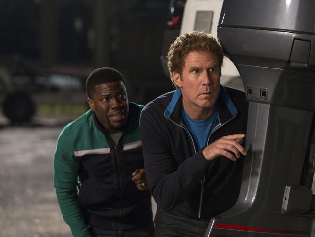 Not his best ... Will Ferrell and Kevin Hart in Get Hard.