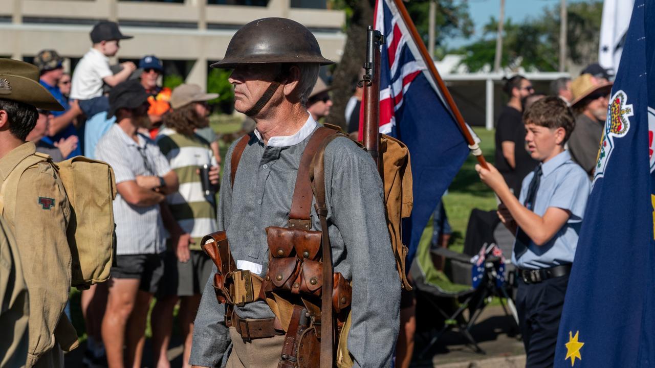 ANZAC Day Mackay Friday 25 April 2025 Picture:Michaela Harlow