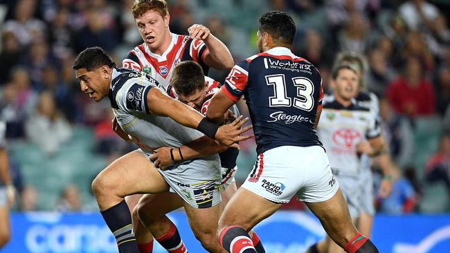 It’ll take a legion of Roosters forwards to stop Jason Taumalolo.