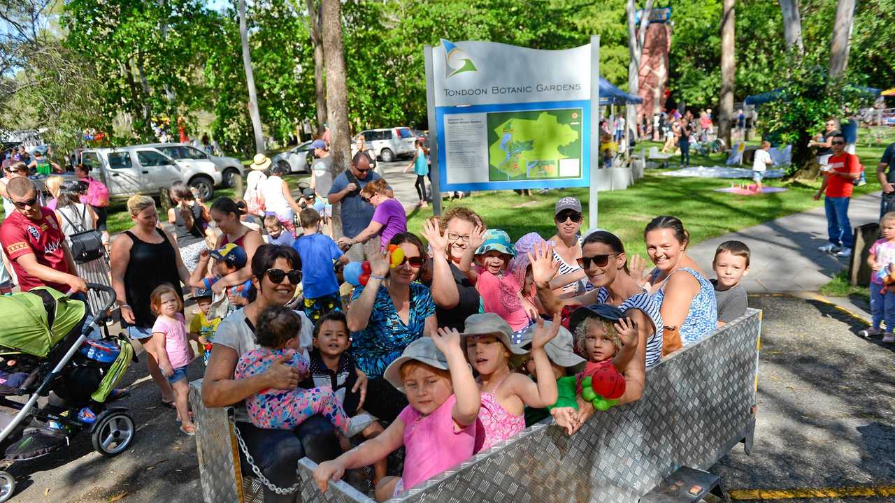 WATCH Thousands at opening day of Gladstone Children’s Festival The