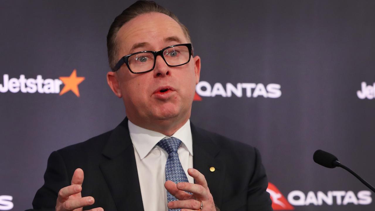 Former Qantas chief executive Alan Joyce stepped down this week. Picture: Getty Images