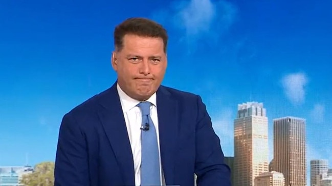 Stefanovic ignored the headline news on Thursday morning’s broadcast of the Today show. Picture: Instagram