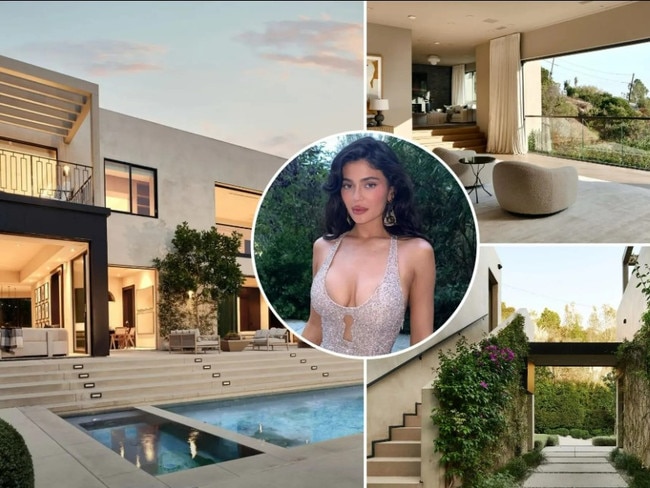 The home that Kylie Jenner can’t sell in Beverly Hills. Picture: Compass/Realtor