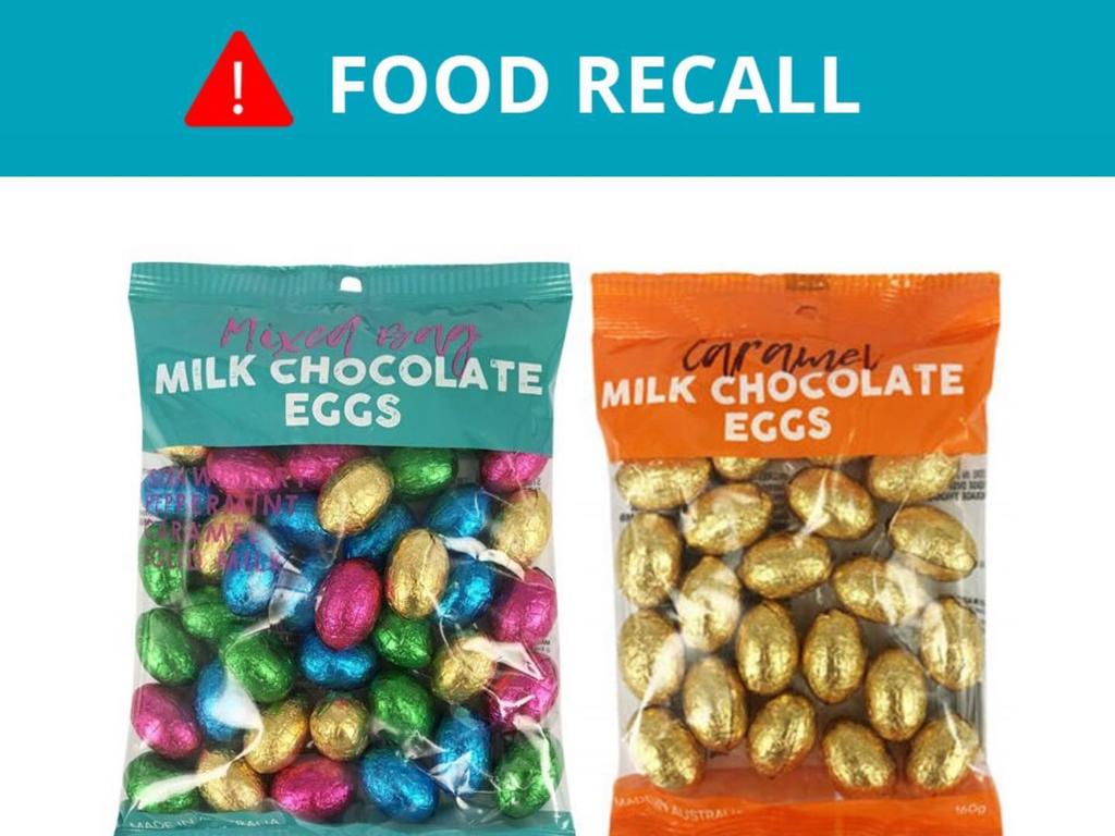 Kmart chocolate Urgent product recall over plastic contamination The