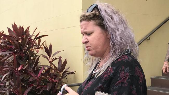 After appearing in magistrates court in 2023, a Qld mother of two and soon to be grandmother returned to the Mackay courthouse, this time on charges of supplying drugs to the community. Photo: Zoe Devenport