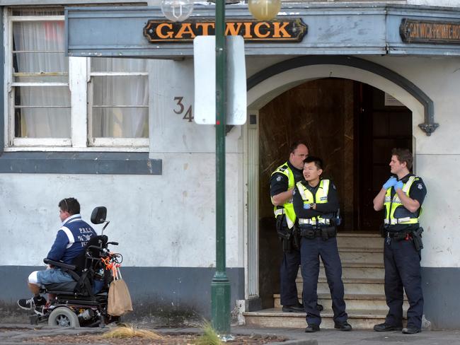 Police were constantly called to the Gatwick to deal with crimes committed there. Picture: Jay Town