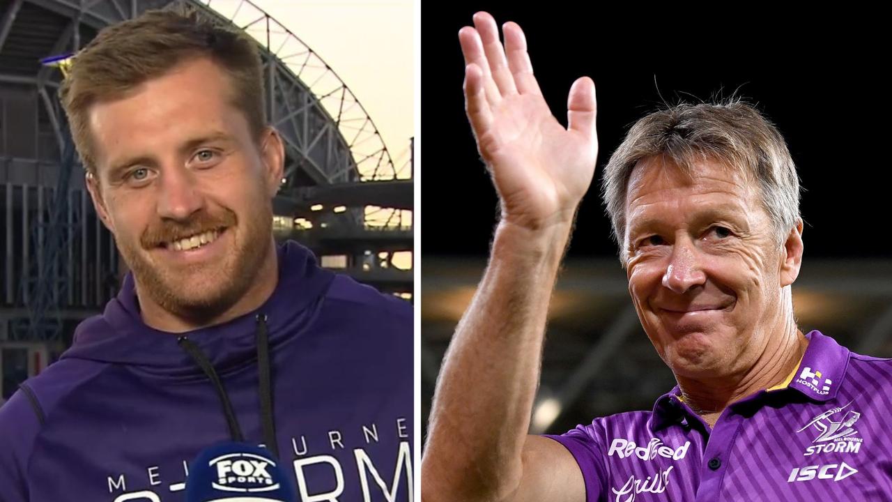 Cameron Munster has roasted his coach again. Photo: Getty Images and Fox Sports