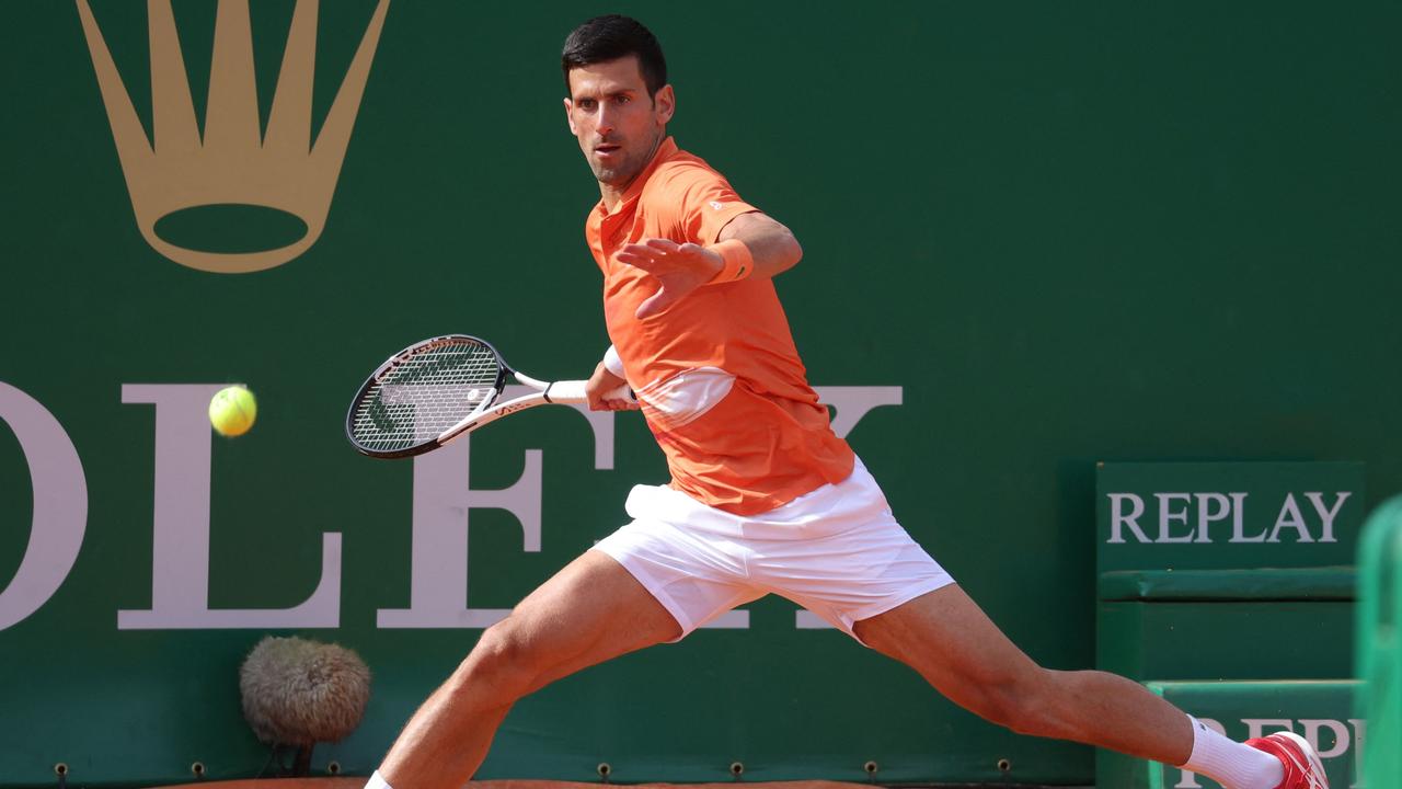 Novak needs more practice on clay. (Photo by Valery HACHE / AFP)