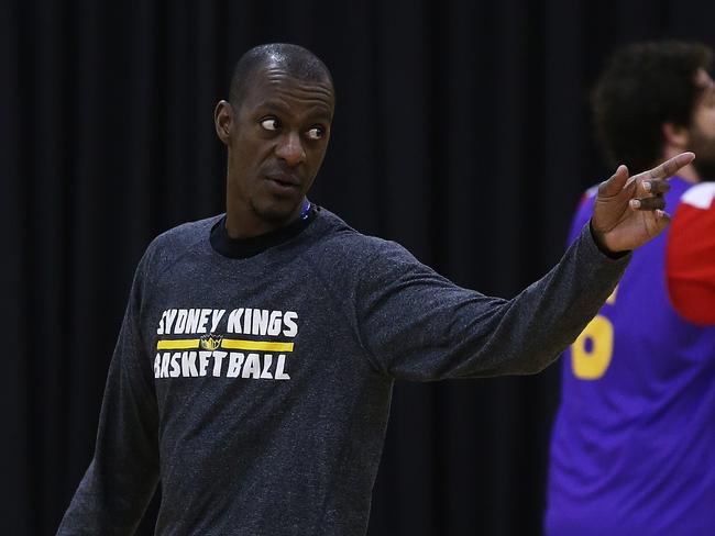 Sydney Kings assistant coach Lanard Copeland.