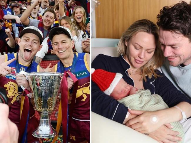 Lachie Neale's awesome Christmas arrival.