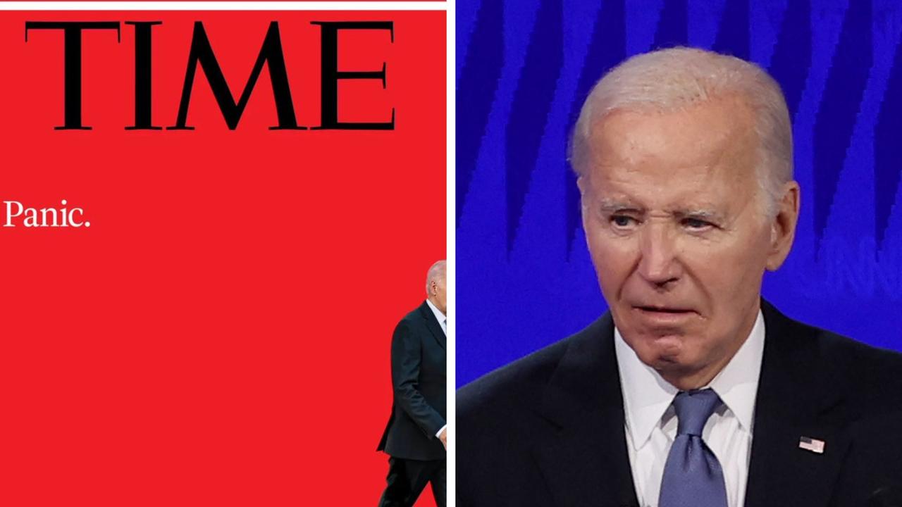 ‘Panic’: TIME magazine’s absolutely brutal Joe Biden cover | Herald Sun