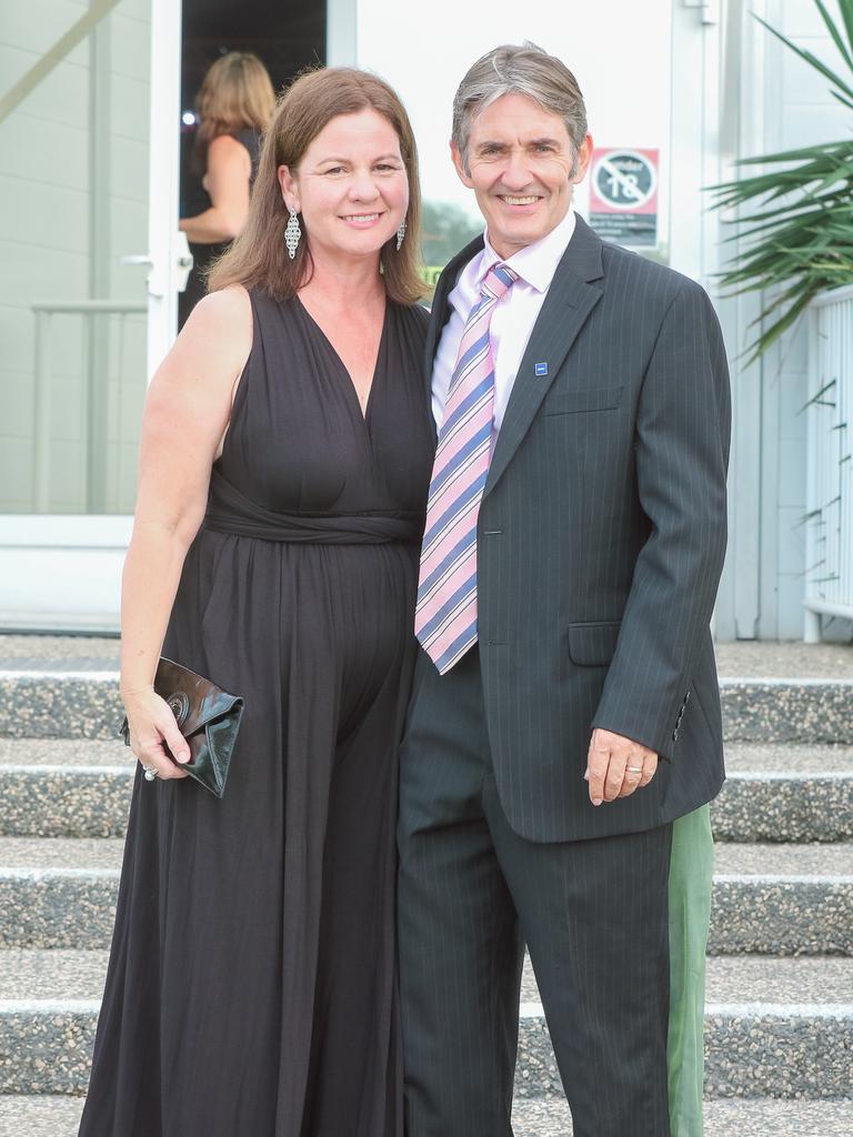 Lisa and David Dann as the NTFL's night of nights . Picture Glenn Campbell