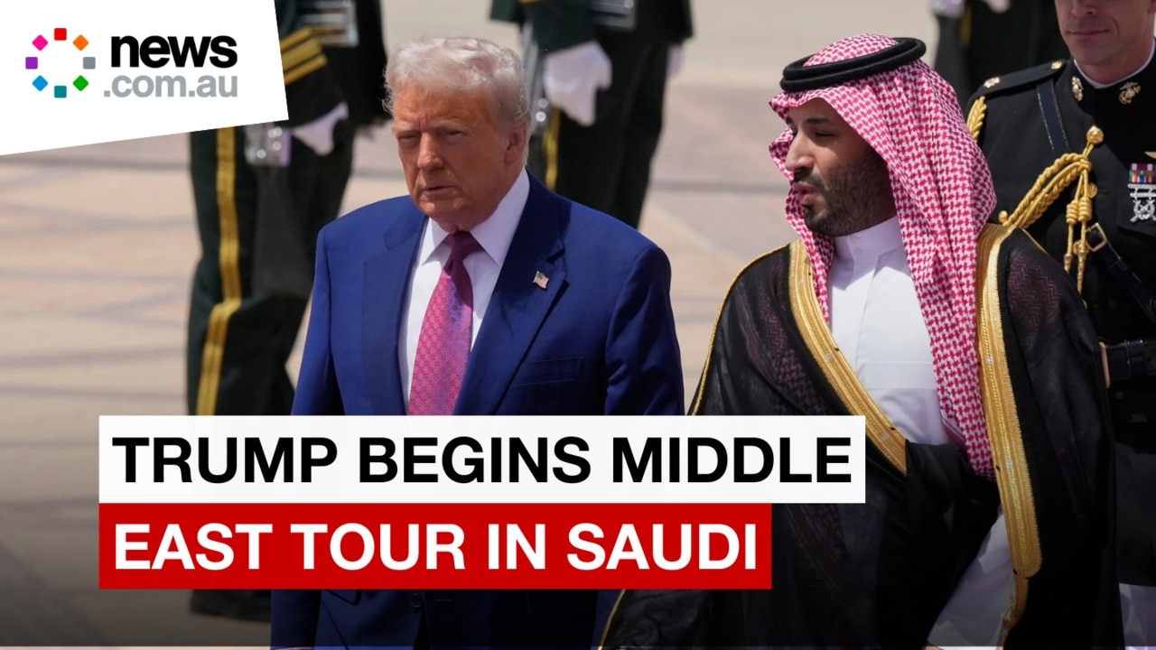 Trump arrives in Saudi on first stop in Middle East
