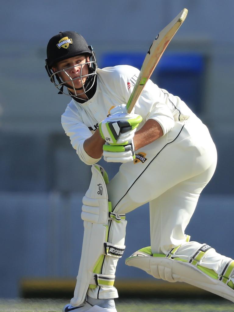 Josh Philippe plays a typically inventive shot during a recent Sheffield Shield game.