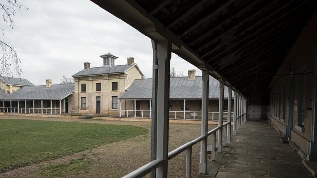 The Barracks buildings at Willow Court where the proposed arts hub is set to be located. Picture: EDDIE SAFARIK