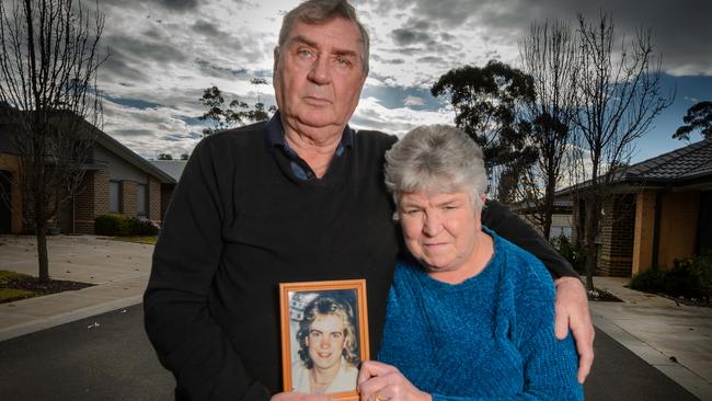 Peter and Sheila MacDiarmid's daughter, Sarah, disappeared from Kananook railway station in 1990. Picture: Jay Town