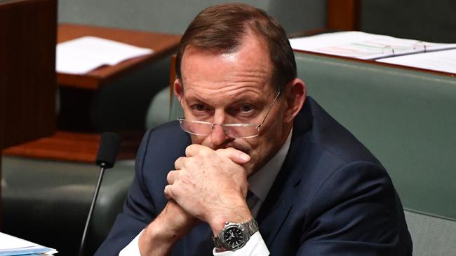Former prime minister Tony Abbott also gained support from News Corp Australia readers when it comes to possible Liberal Party leaders. Picture: AAP.