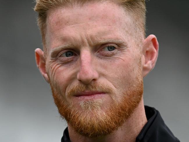 LONDON, ENGLAND - JULY 08: England captain Ben Stokes during a nets sessions at Lord's Cricket Ground on July 08, 2024 in London, England.  (Photo by Gareth Copley/Getty Images)