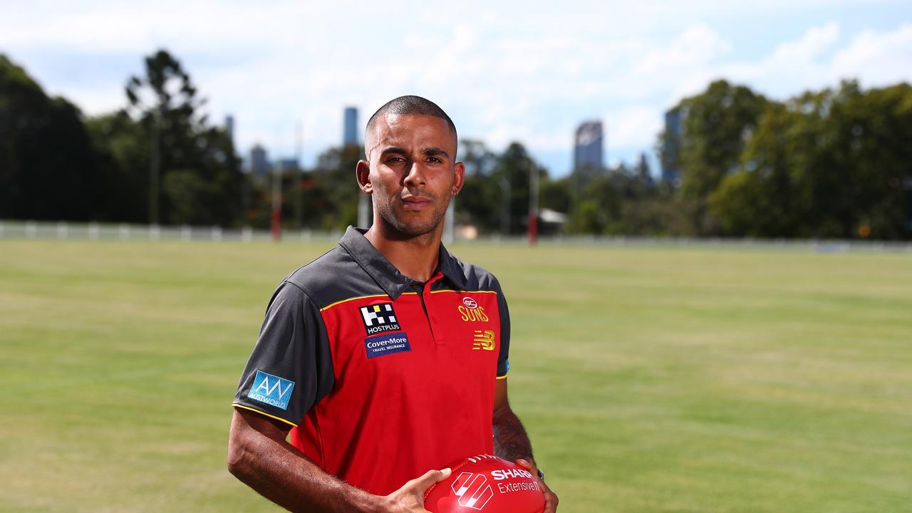 Gold Coast co-captain Touk Miller is confident the Suns can reach the AFL finals this year. Picture: Chris Hyde/AFL Photos/Getty Images