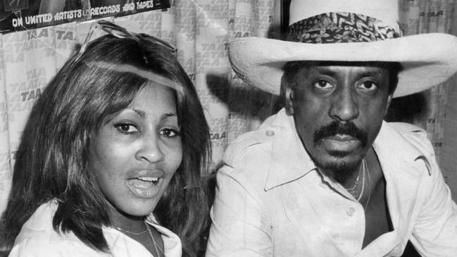 Ike and Tina Turner in Adelaide in 1976.