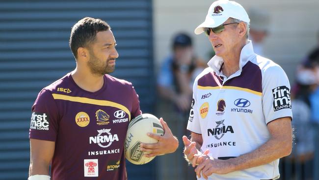 Benji Marshall’s career has turned around under coach Wayne Bennett. Picture: Jono Searle
