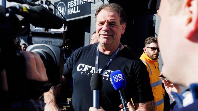 Former CFMEU Victoria boss John Setka. Picture: Aaron Francis / Herald Sun