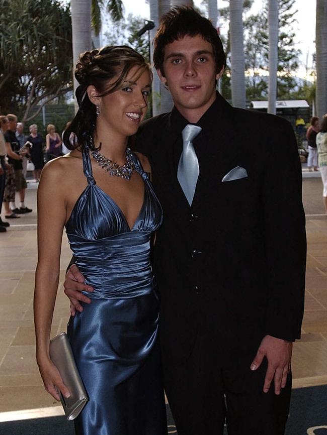 NOVEMBER 14, 2005: News. Reporter: Katie Ots. Palm Beach Currumbin State School formal at Conrad Jupiters Casino, Broadbeach. Chelsea Conlon and Jarred Reynolds. PicAlex/Carter