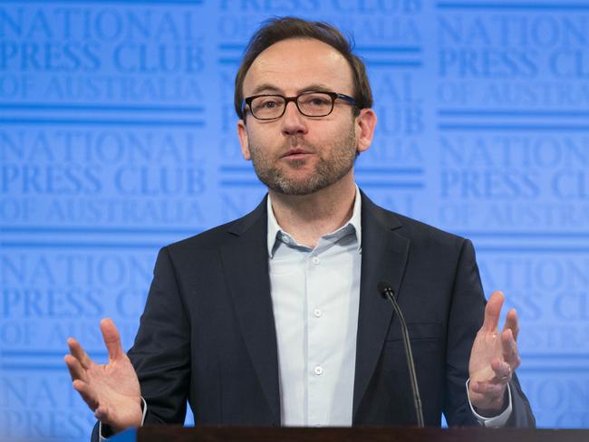 Australian Greens leader Adam Bandt is calling on Australia to rise to the challenge. Picture: NCA NewsWire / Gary Ramage