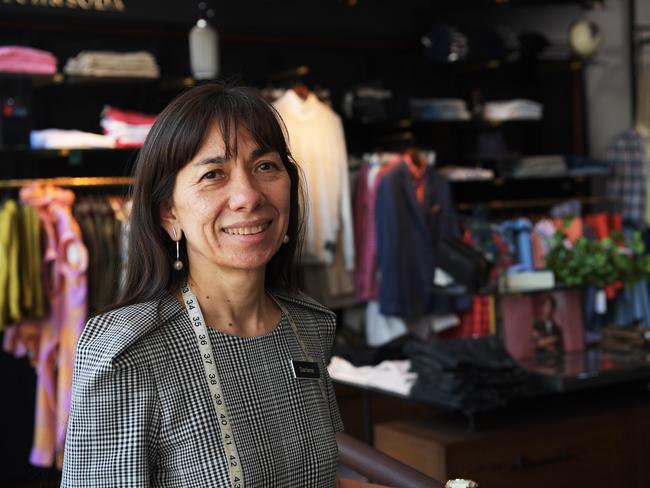 Attitude for Men owner Darlene Chin, at the front of her shop on Wednesday 21, 2018. Chin stated  cruise ships visiting Darwin do no not affect her businessPicture: Keri Megelus