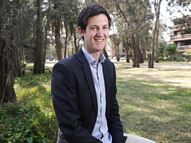 Liberal Northern Beaches Councillor Rory Amon is considered to have the nukbers to be preselected as the Liberal candidate for Pittwater. Picture: Adam Yip/ Manly Daily