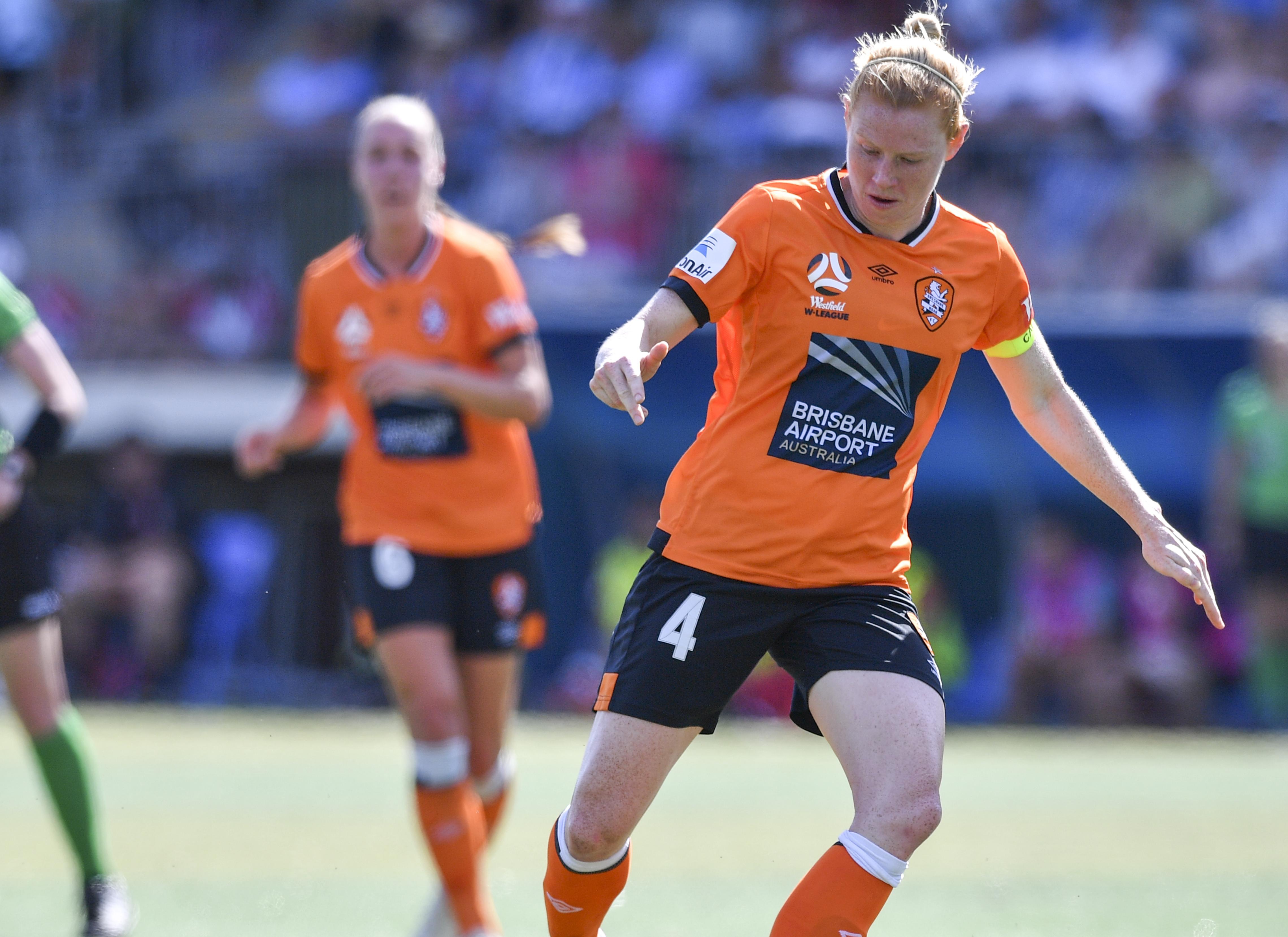 Polkinghorne could return home to the Roar after her Matildas career ends. Picture: AAP Image/Brendan Esposito