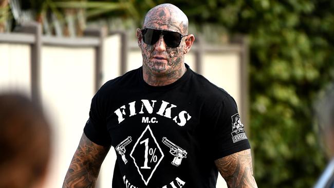 Notorious bikie Brent James Reker has died in prison. Picture: Nicole Garmston