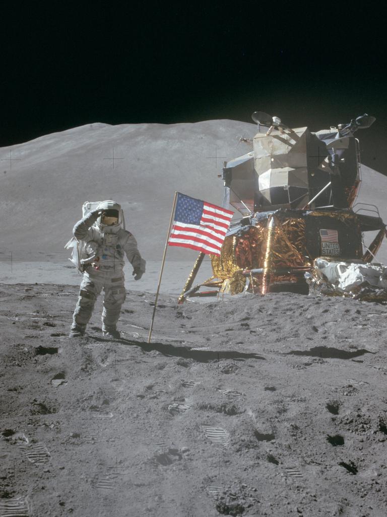 David Scott on Moon during Apollo 15. Picture: NASA