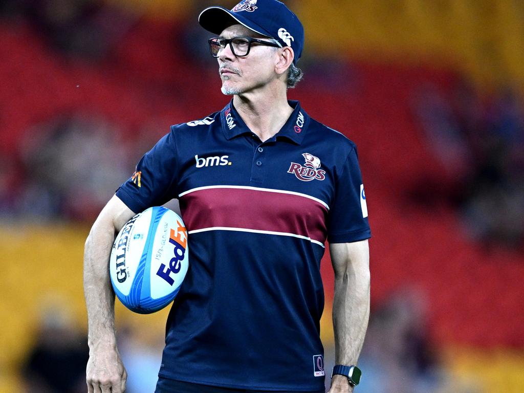 Reds coach Les Kiss played rugby league for the North Sydney Bears. Picture: Bradley Kanaris/Getty Images
