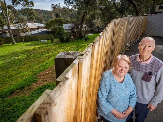 Jill and Brian Boswell weren't using their backyard too much, so the couple figured they'd try to sell it and get ahead of their mortgage. Two years after they sold to Cash For Your Backyard, their old garden is now up for sale with a $580,000-$620,000 asking price. Picture: Jake Nowakowski