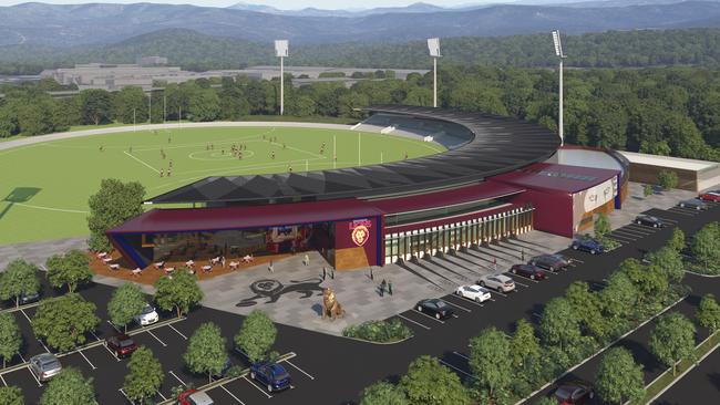 Brisbane’s proposed training base at Springfield.